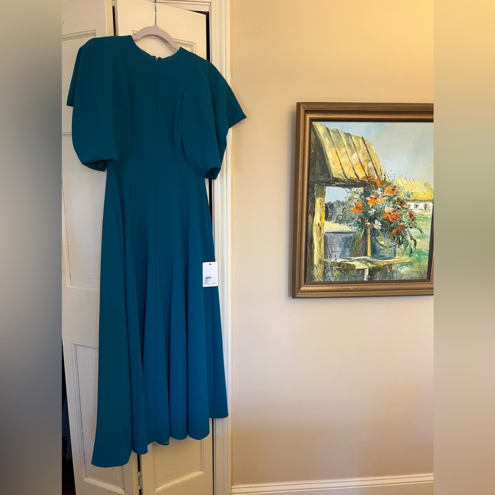 Roksanda Turquoise Gown 2023